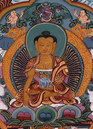 Shakyamuni Buddha Life Story | Religious Buddhist Thangka | Wall Decors