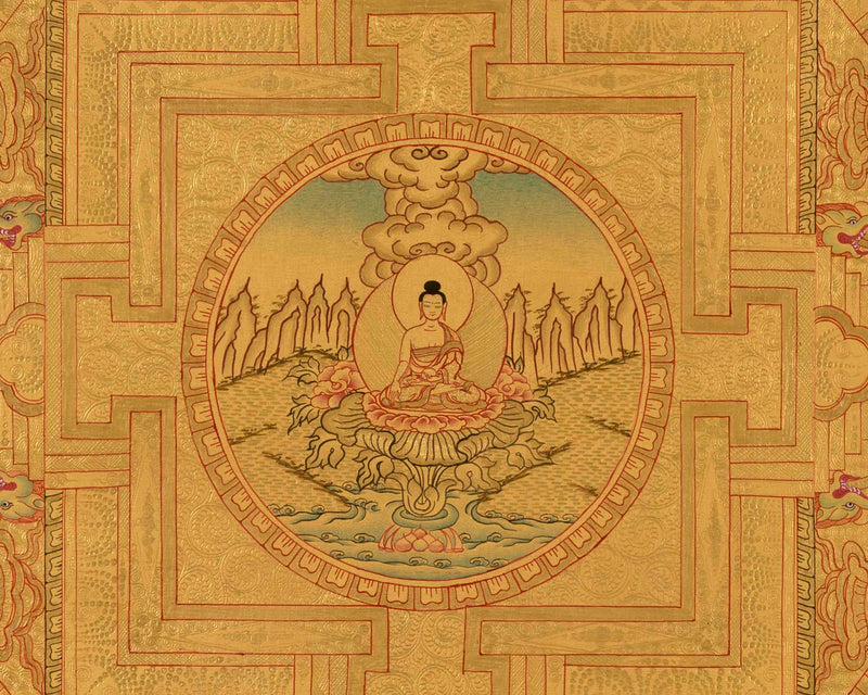 Shakyamuni Mandala Thangka |  Wall Hanging Decoration