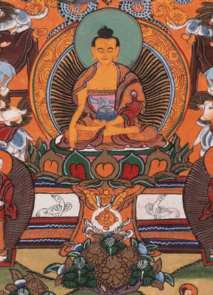 Life Story Of Buddha | Vintage Thangka Art | Wall Decors