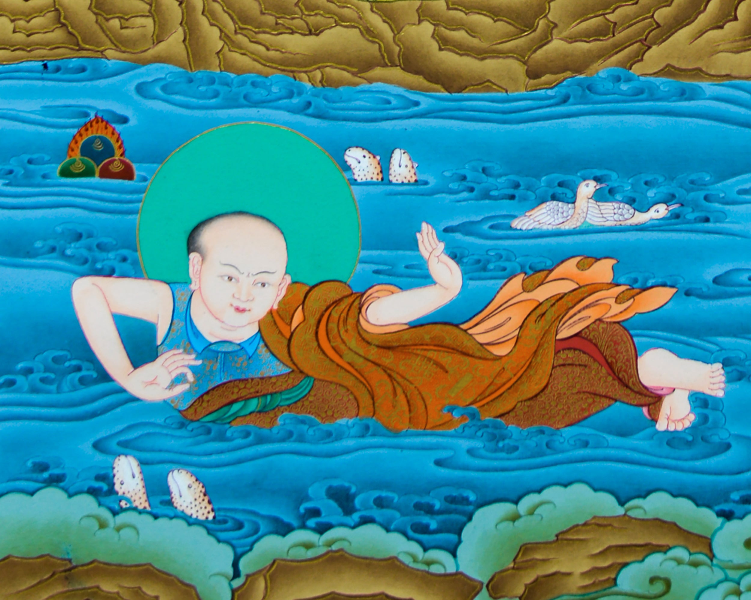 Senge Dradog | Guru Rinpoche Manifestation | Roaring Lion