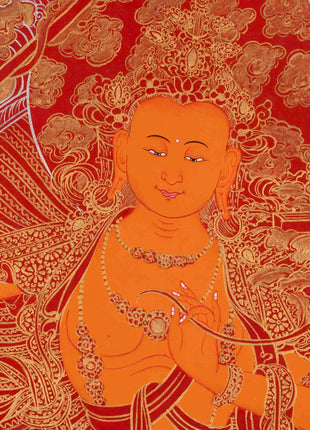 Bodhisattva Manjushree Thangka | Religious Art | Buddhist Gifts