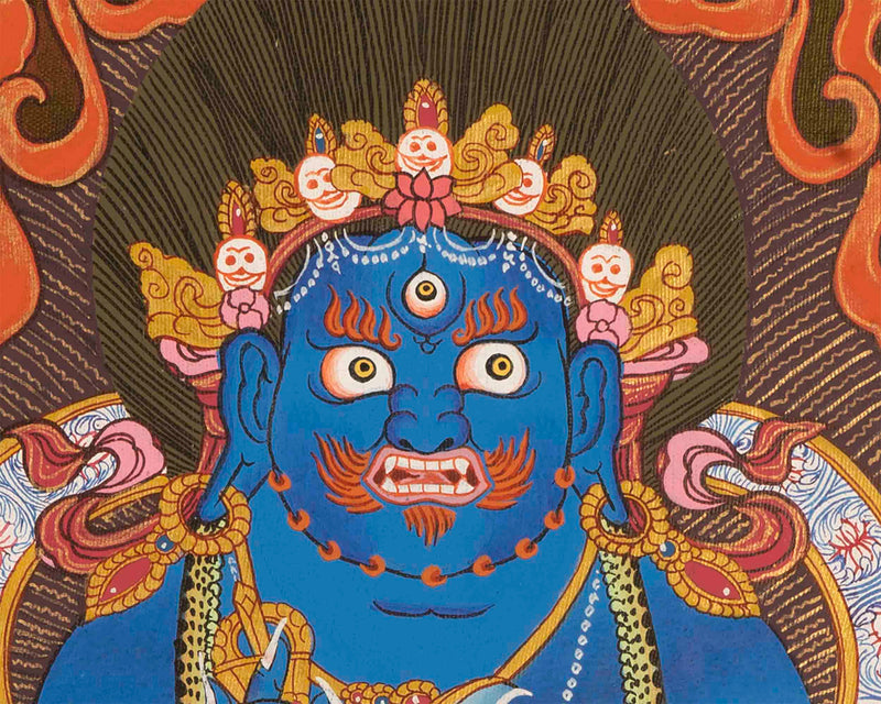 Vajra Panjarnatha Thangka | Wall Decor Artwork