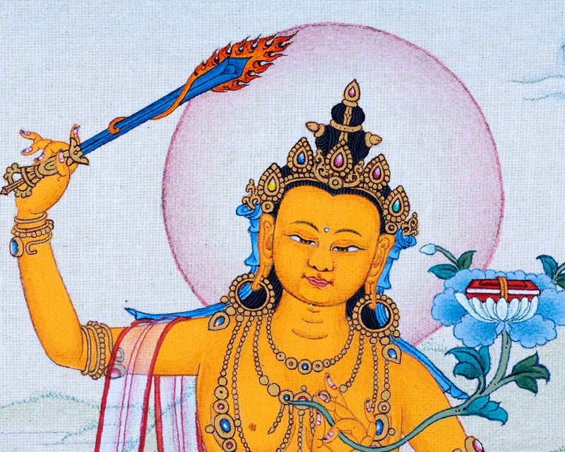 Manjushri Art | Buddha Thangka