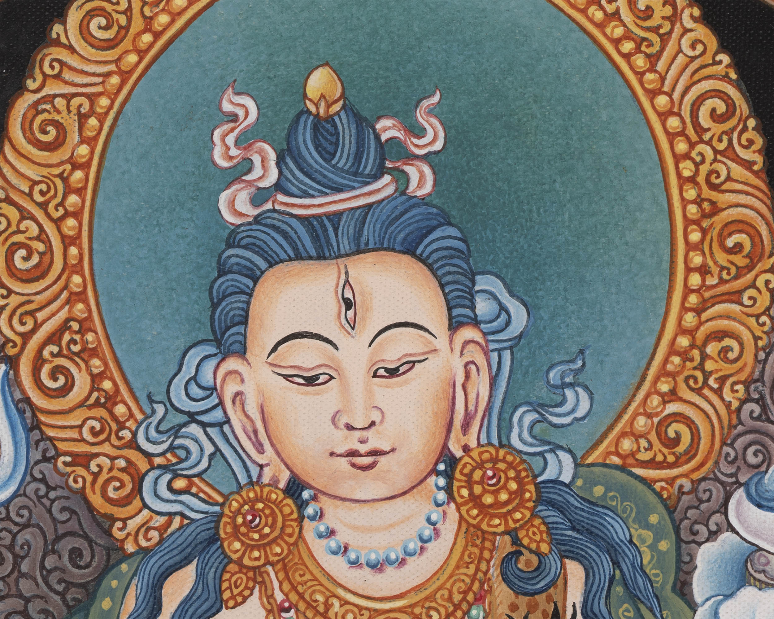 Simhanada Lokeshvara Print |  Wall Decoration