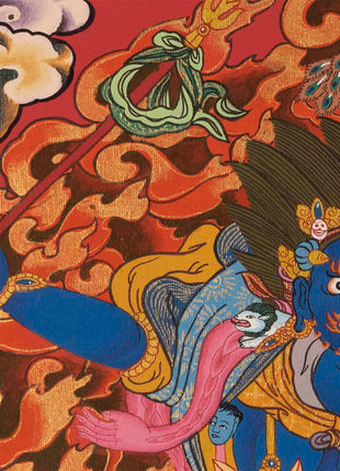 Palden Lhamo Thangka |  Religious Buddhist Altar Art Decor
