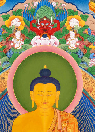 Shakyamuni Buddha Print | Traditional Buddhist Art