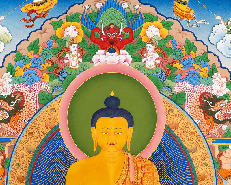 Shakyamuni Buddha Print | Traditional Buddhist Art
