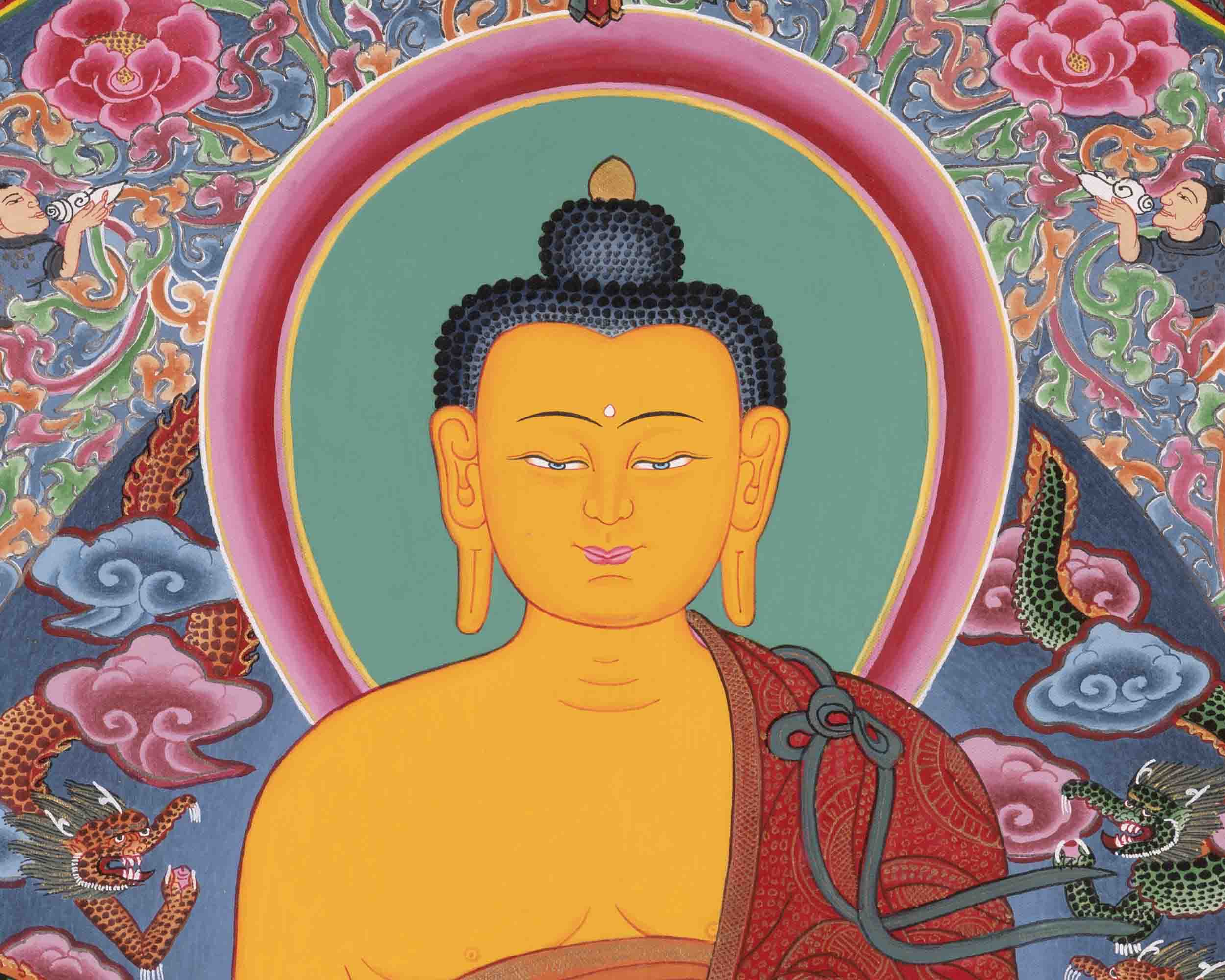 Buddha Life Story Thangka | Religious Buddhist Painting | Wall Decors