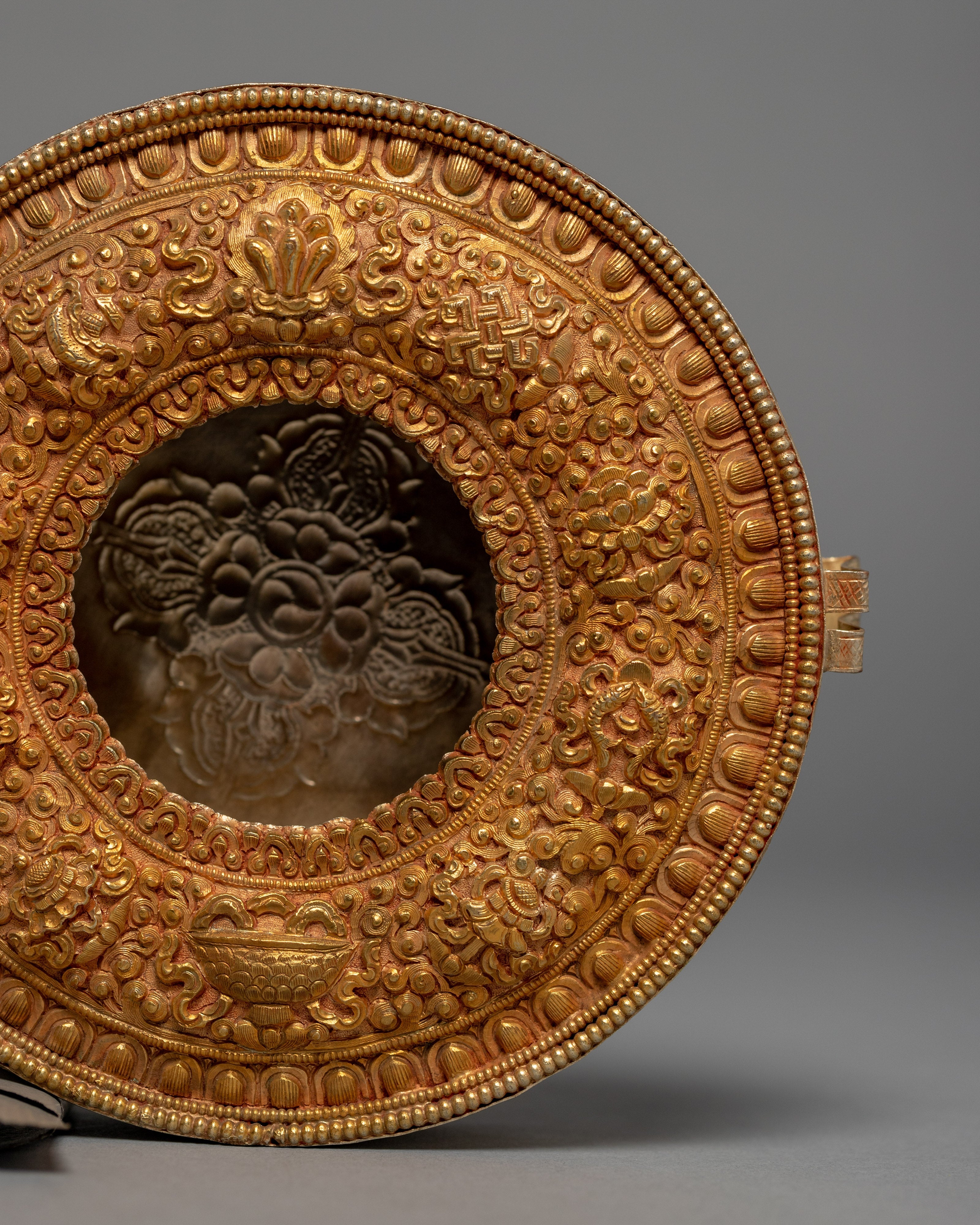 Tibetan Buddhist Ghau Box | Religious Prayer Box | Home Decors