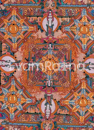 Buddha Mandala Thangka | Tibetan Thangka Art
