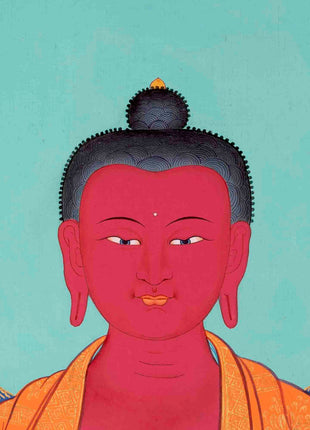 Religious Amitabha Buddha Thangka | Buddhist Art