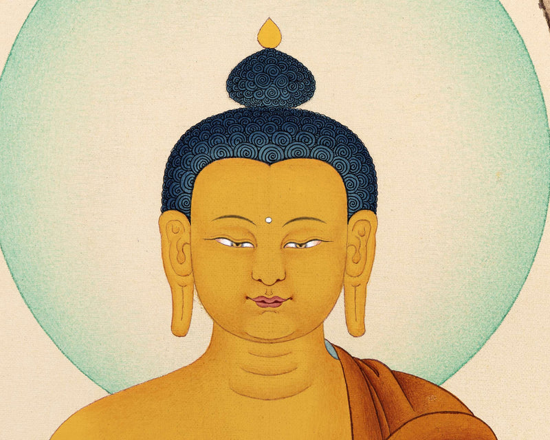 Tibetan Buddhist Art | Buddha Shakyamuni Thangka