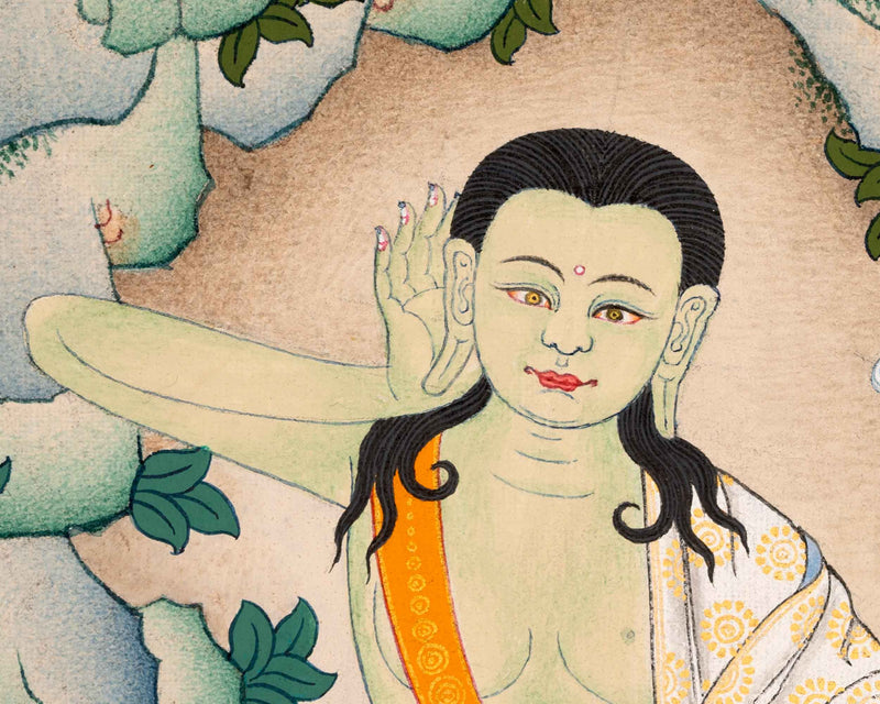 Life of Milarepa Thangka | Himalayan Buddhist Sacred Art