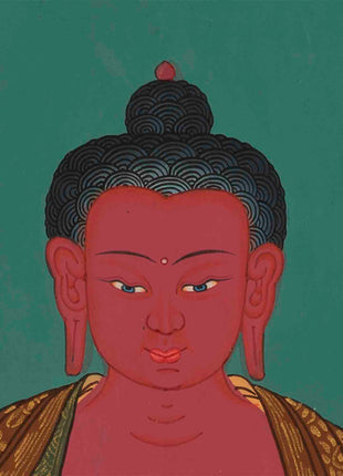 Amitabha Buddha Thangka | Tibetan Buddhist Crafts Wall Hanging