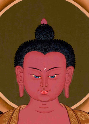 Amitabha Buddha Thangka | Religious Buddhist Art | Wall Decors