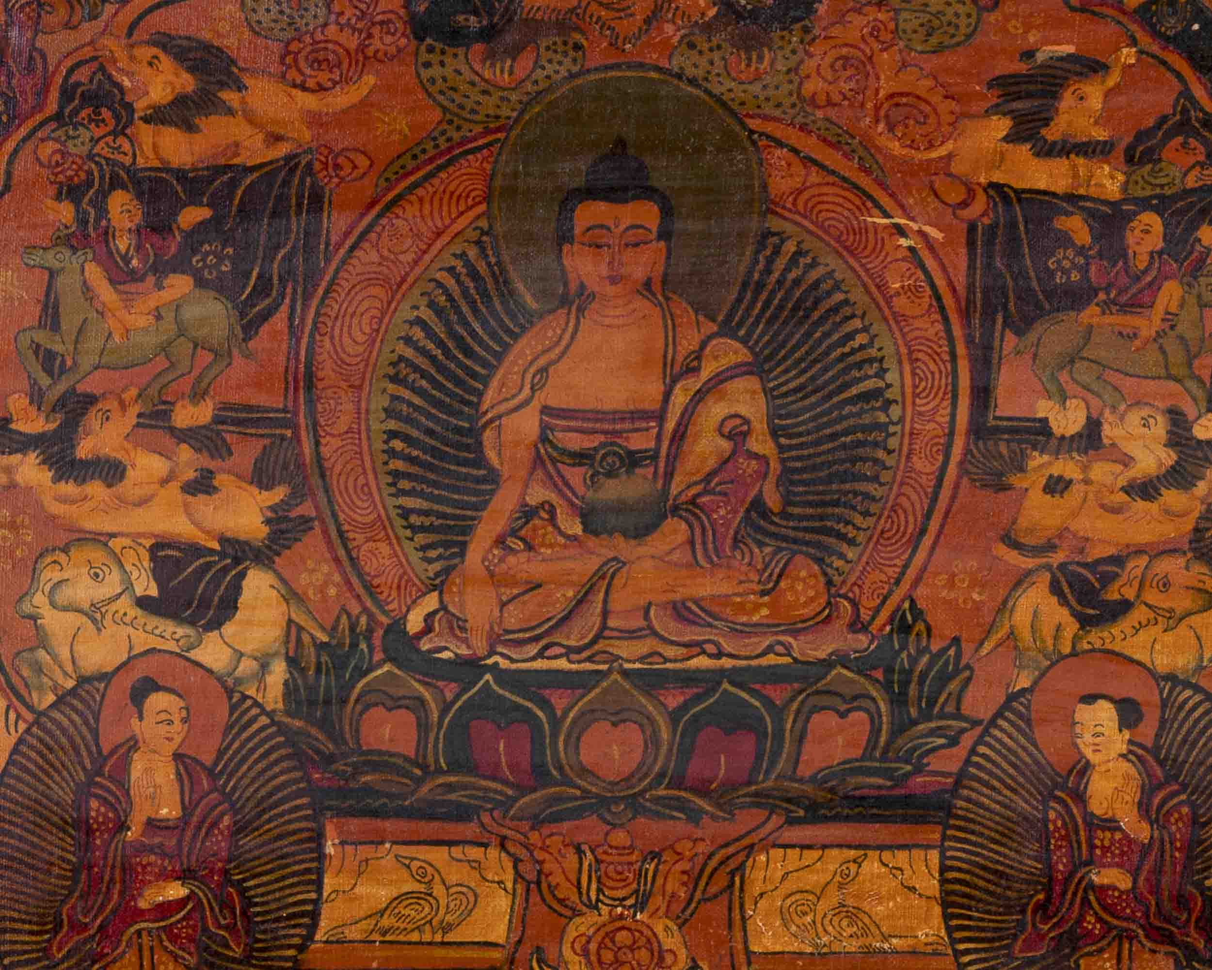 Buddhist Buddha Life Story | Religious Thangka | Wall Decors