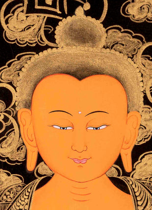 Buddha Shakyamuni Thangka | Religious Buddhist Art | Wall Decors