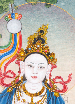 Mandarva Thangka Dakini Digital Print | Dakini Deity | Himalayan wall decor