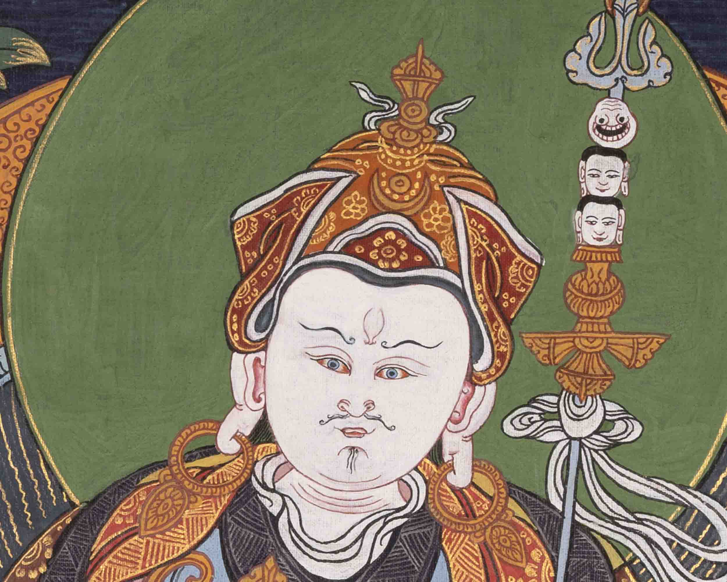Guru Rinpoche Thangka | Padmasambhava | Religious Wall Decors