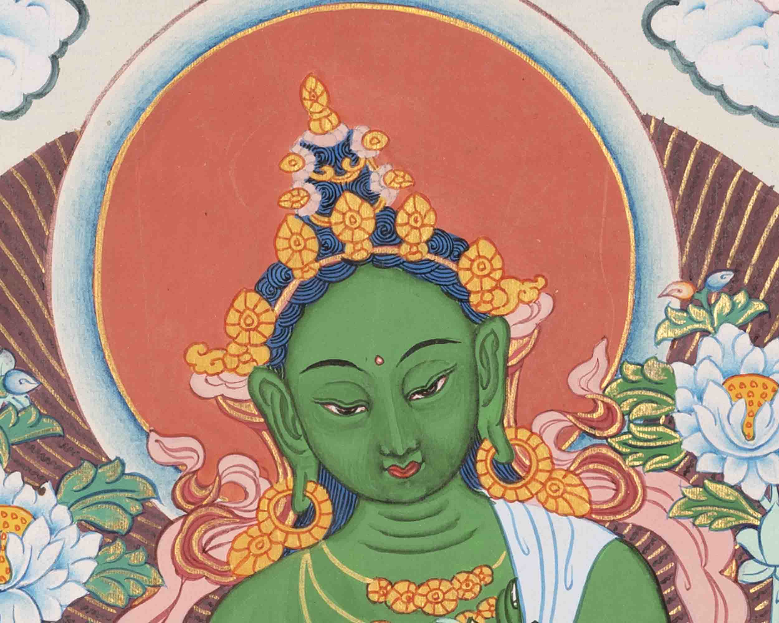 21 Tara Thangka | Religious Buddhist Art | Wall Decors