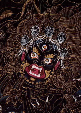 Palden Lhamo Thangka | Traditional Tibetan Art | Wall Decors