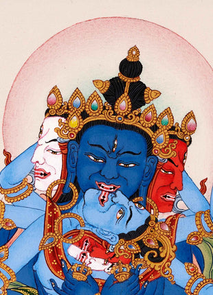 Guhyasamaja Thangka, Mother Tantra Art | Enlightenment Thangka
