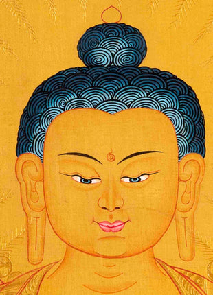 Buddha Shakyamuni Thangka | Yoga Meditation Art