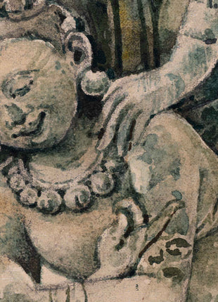 Salabhanjika The Traditional Decorative Motif Of Female Figure | Himalayan Motif As A Spiritial Room Decor