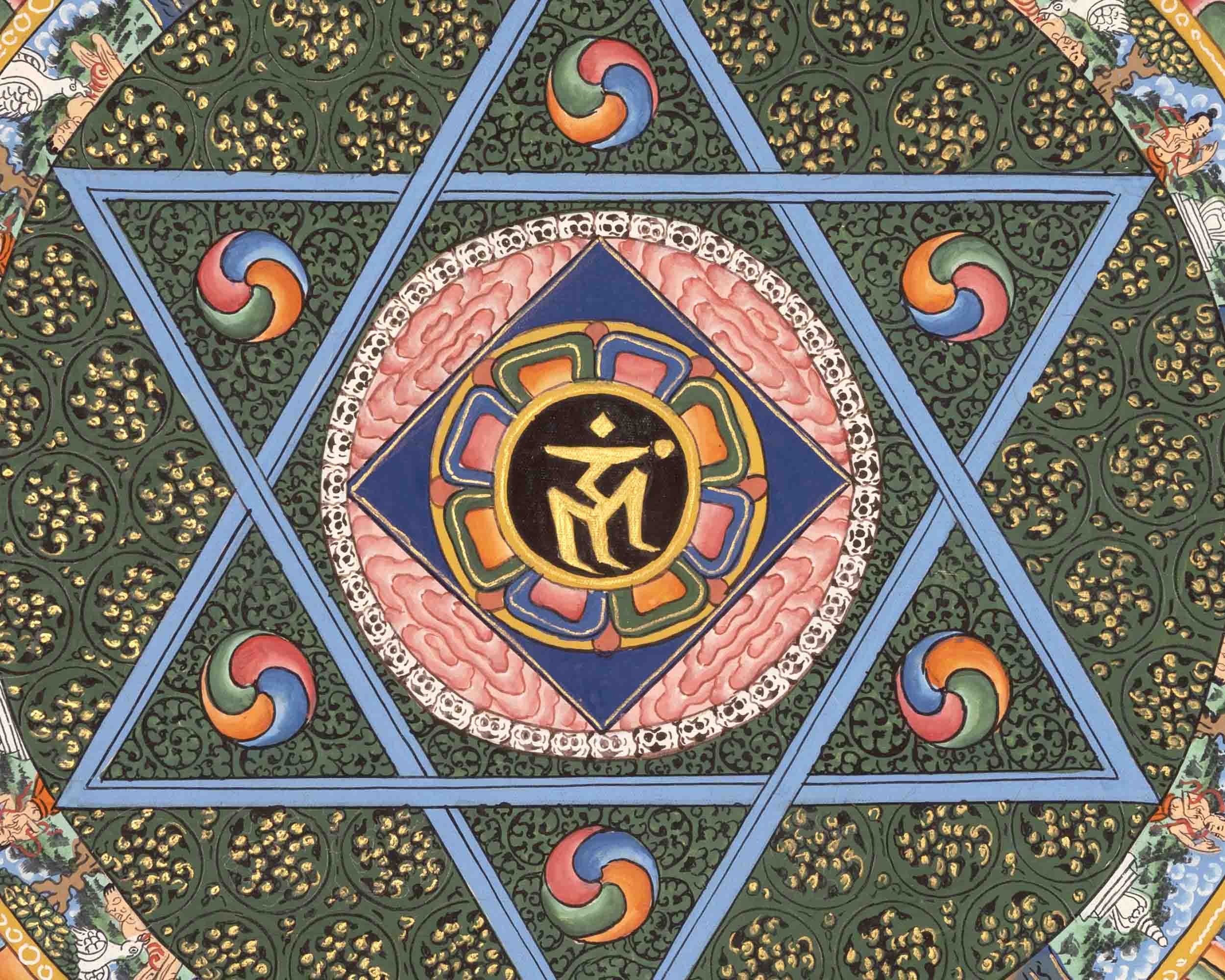 Vajrayogini Mandala Thangka | Traditional Tibetan Buddhist Art