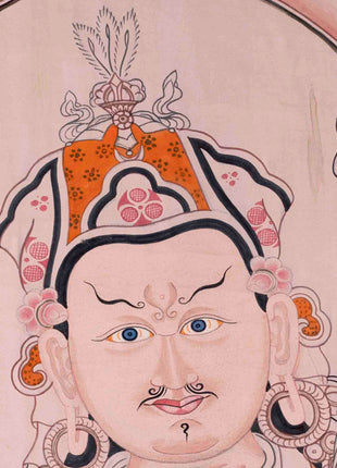 Guru Rinpoche Thangka | Traditional Tibetan Painting | Wall Decors