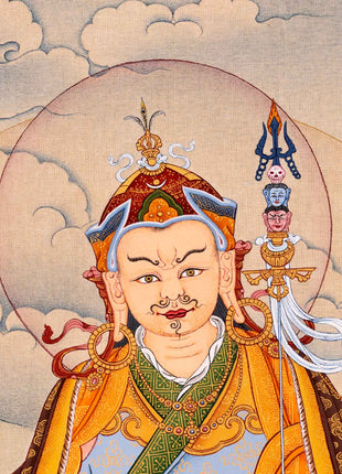 Padmasambhava Art | Traditional Tibetan Thangka Painting