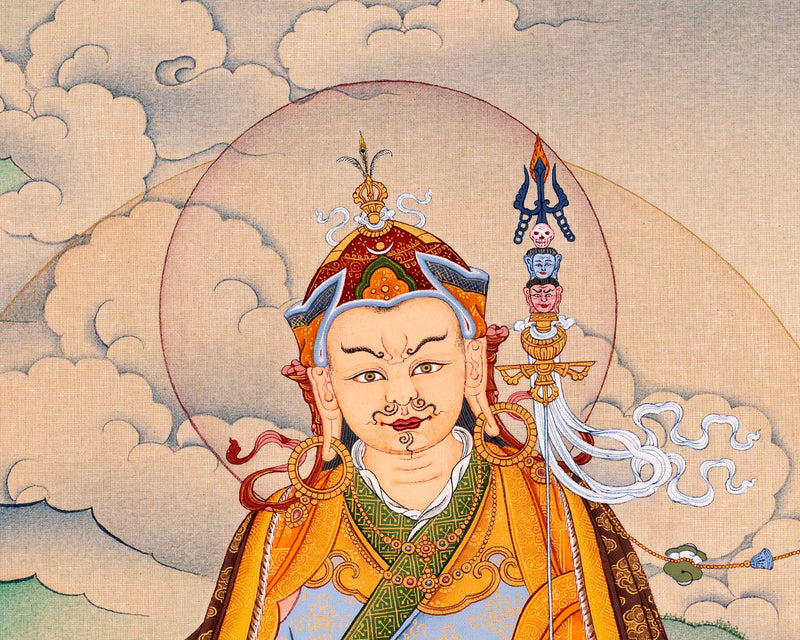 Padmasambhava Art | Traditional Tibetan Thangka Painting