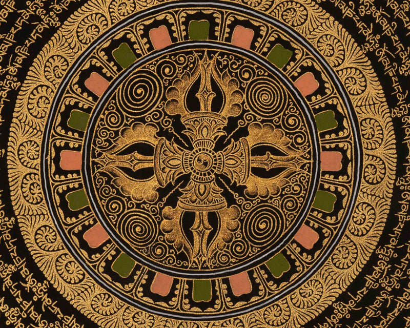 Vishwa Vajra Mandala | Traditional Buddhist Art | Wall Decorations