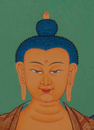 Shakyamuni Buddha Thangka | Wall hanging Decor