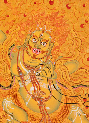 Vajrapani Thangka | Wall Hanging Canvas Art