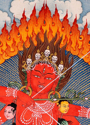 Kurukulla Dakini | Traditional Hand Painted Art