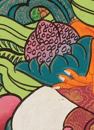 Jambala Kubera Thangka | Buddhist Wall Decors