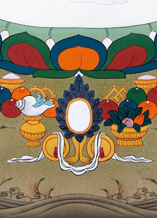 Machig Labdron Chod | Buddhist Painting Thangka | Yogini