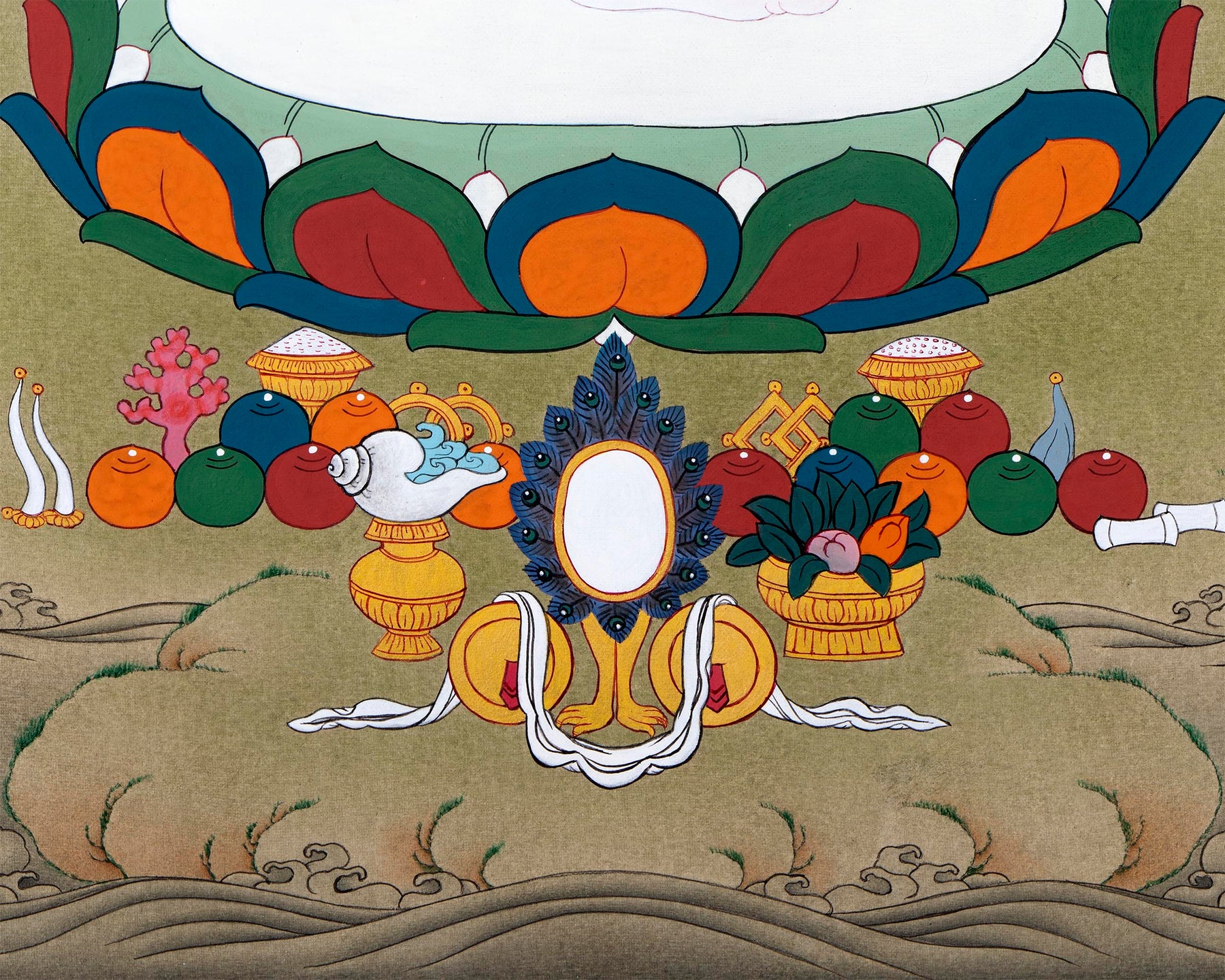 Machig Labdron Chod | Buddhist Painting Thangka | Yogini