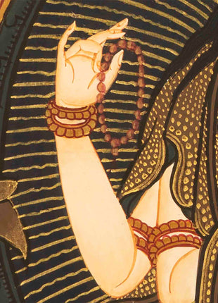 Chengrezig  Thangka Painting | Religious Tibetan Wall Art