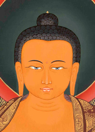 Buddha Shakyamuni Thangka | Home Decoration Art