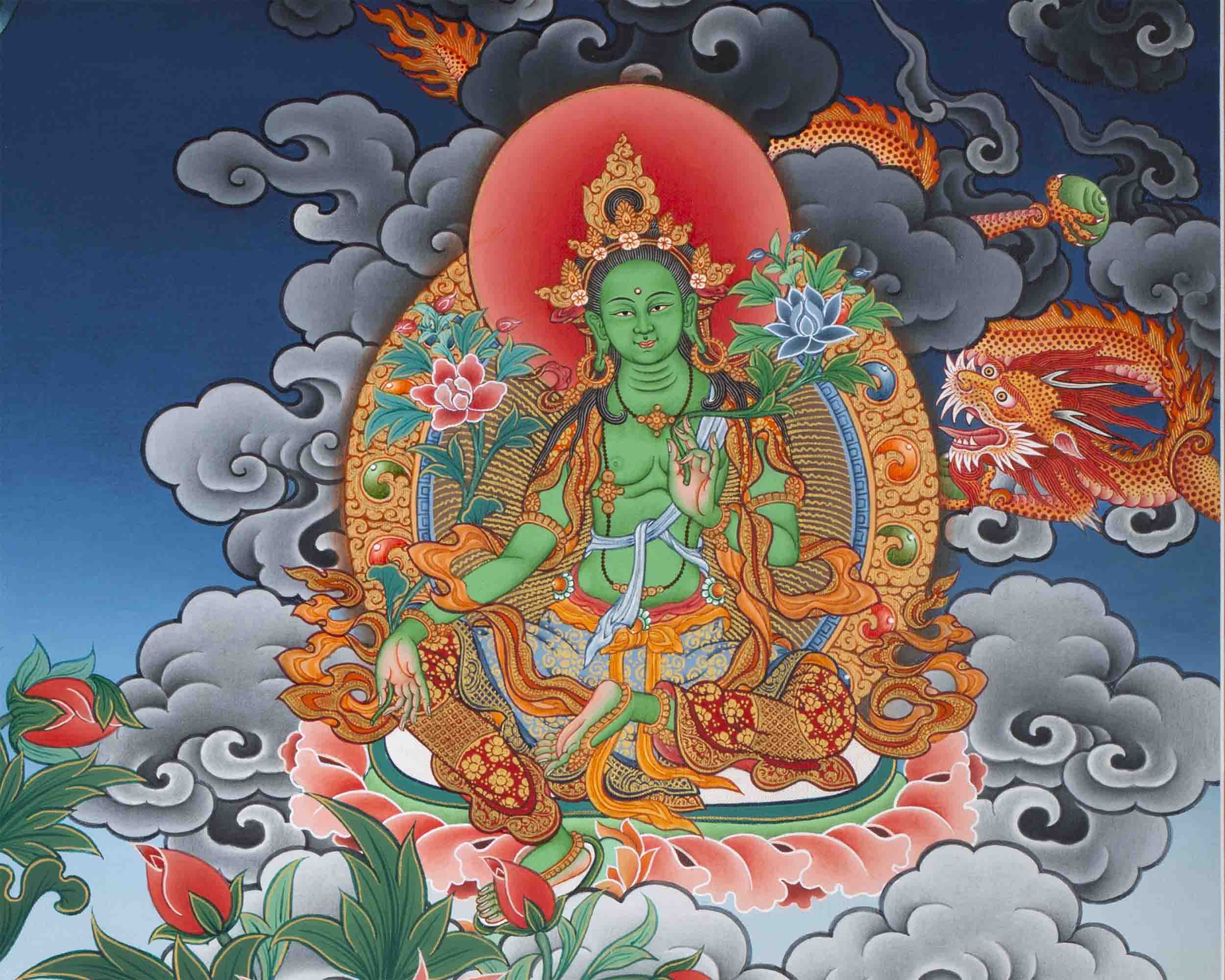 1000 Armed Chengrezig Print | Digital Printing | Wall Decoration