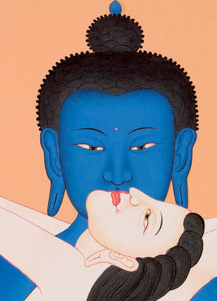 Samantabhadra Bodhisattva Thangka | Aspiration Prayer Buddha