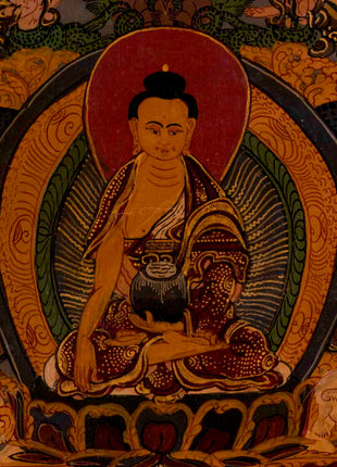 Oil Varnished Buddha life Story | Wall Decoration Painting