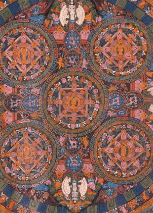 Vintage Buddha Mandala | Wall Hanging