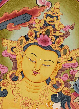 Manjushree Thangka | Wall Decoration Painting