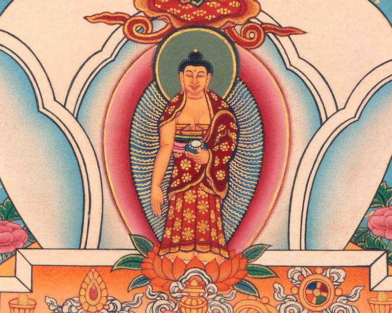 Buddhist Stupa Thangka | Buddhist Painting