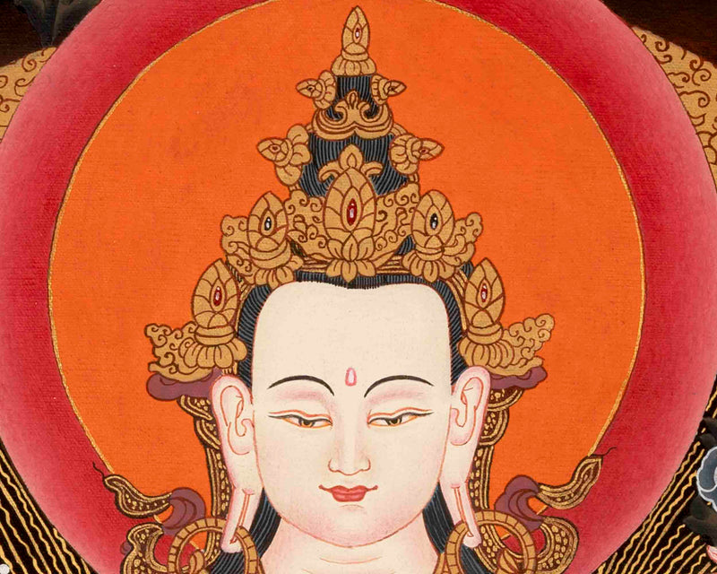 Chenresig Thangka | Traditional Artwork | Wall Decors