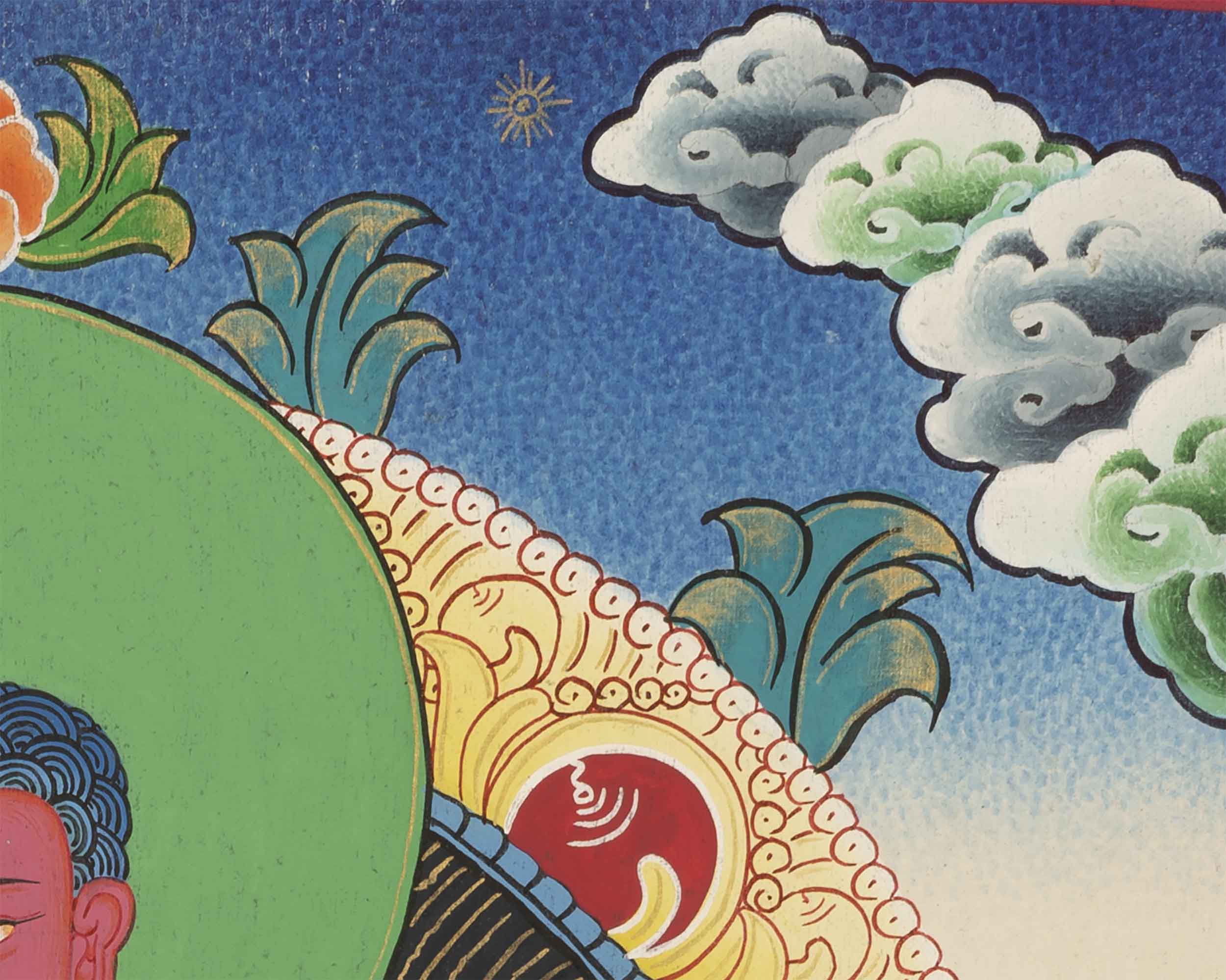Amitabha Buddha Thangka | Wall Hanging