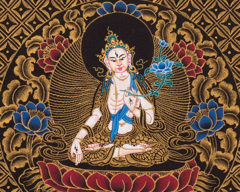 White Tara Mandala Thangka Painting | Tibetan Wall Decoration Thangka